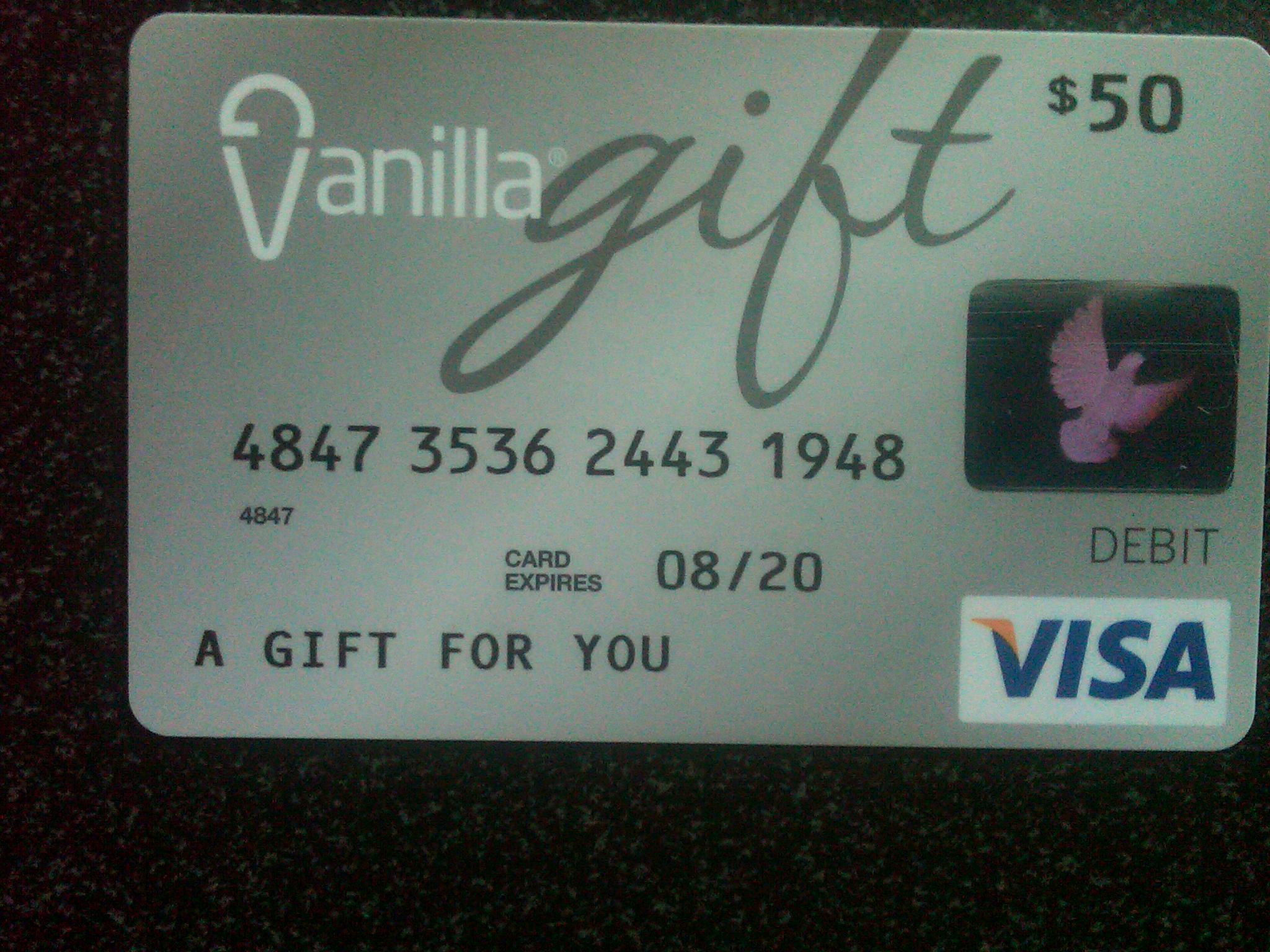 Vanilla visa gift card onlyfans